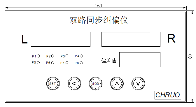 双路同步纠偏仪CDM-S02